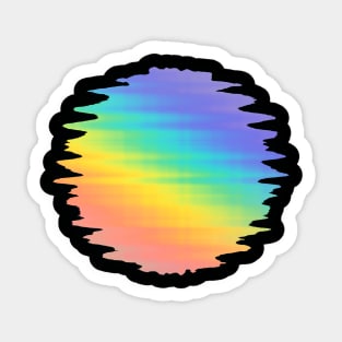 Rainbow Sun Sticker